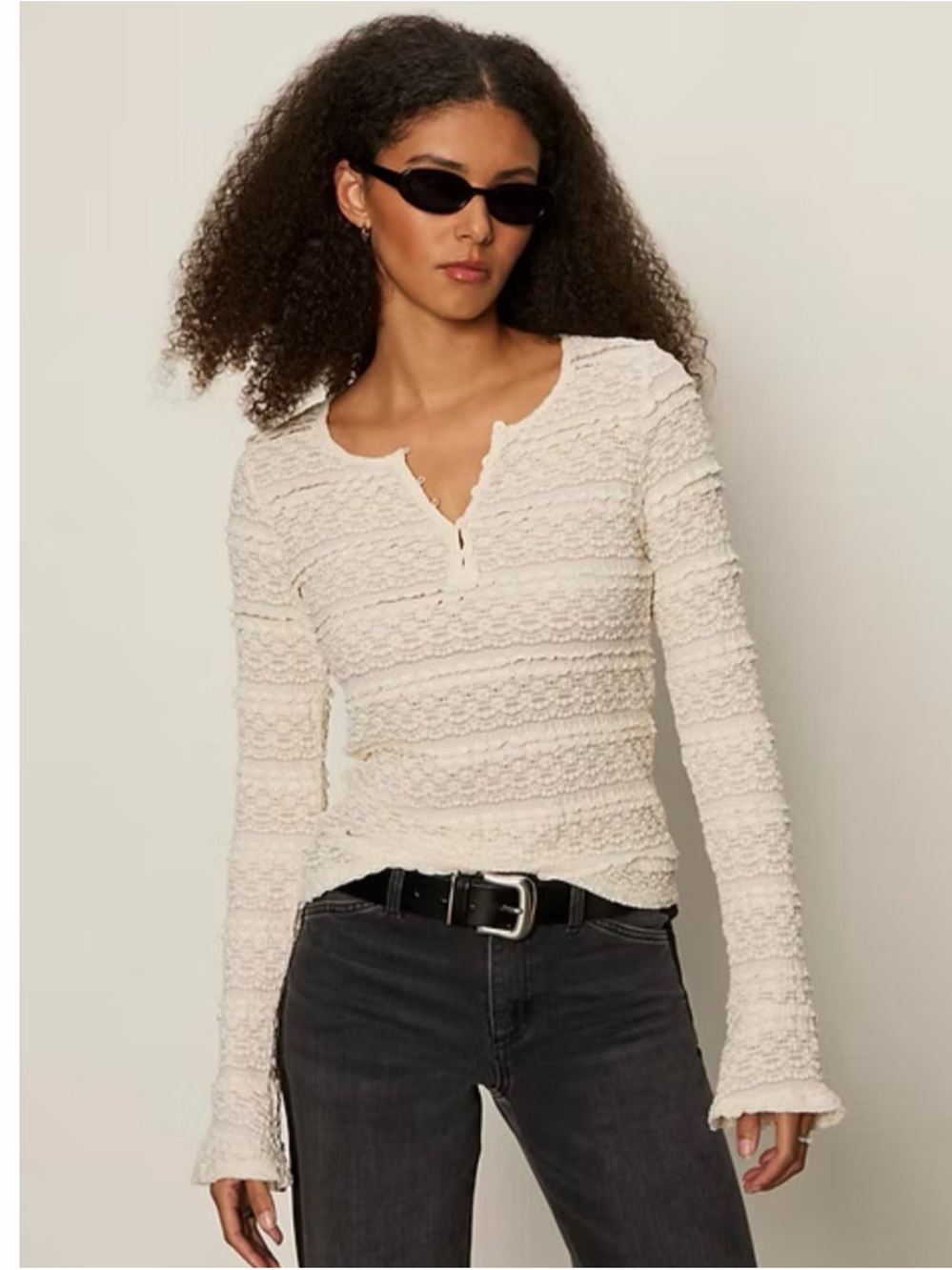 Sanctuary Lacey Henley Top